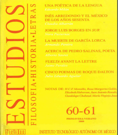 No. 60-61 Primavera-Verano 2000