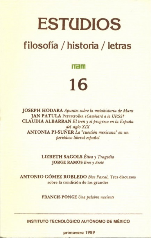 No. 16 Primavera 1989